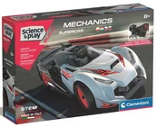 Mały naukowiec - Clementoni Laboratorium mechaniczne samochód wyścigowy Supercar - miniaturka - grafika 1