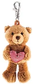 Breloki - Schaffer schaffer 235 plusz-breloczek do kluczy Teddy z sercem - miniaturka - grafika 1