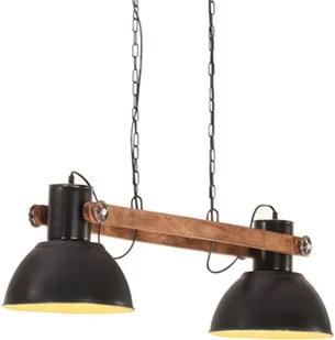 VidaXL Industrialna lampa wisząca, 25 W, czarna, 109 cm, E27 320527  VidaXL - Lampy pozostałe - miniaturka - grafika 6