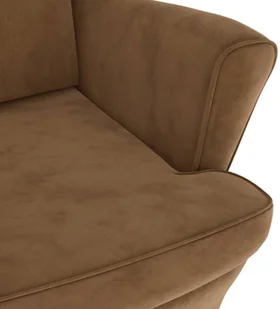 vidaXL Lumarko Fotel brązowy, aksamitny 324067 - Fotele - miniaturka - grafika 6