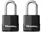 Kłódki - Master Lock Excell Weather Tough 48 MM Padlock Keyed Alike X 2 - miniaturka - grafika 1