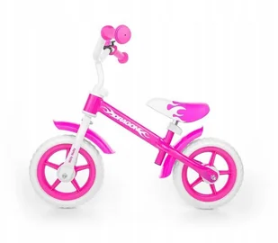Milly Mally Rowerek Biegowy Dragon pink - Rowerki biegowe - miniaturka - grafika 16