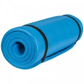 Maty do jogi - GORILLA SPORTS Gorilla Sports antypoślizgowa mata do pilatesu, jogi, fitnessu, ćwiczeń siłowych, 190 x100 cm, grubość 1,5 cm, niebieski, 190 x 100 x 1.5 cm 100524-00041-0134 - miniaturka - grafika 1