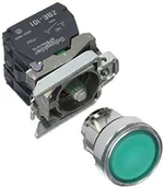 Wyłączniki światła i elektryczne - Schneider Electric XB4  dla elektryka instalacyjny XB4BW33B5 - miniaturka - grafika 1