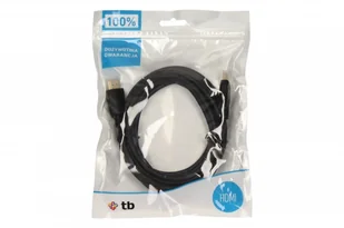 TB Kabel HDMI 1.4 pozłacany 3m. AKTBXVH1P14G30B - Kable komputerowe i do monitorów - miniaturka - grafika 4