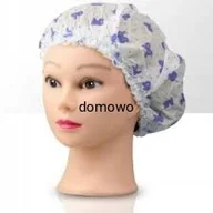 Pozostałe akcesoria do kąpieli i SPA - CZEPEK OSŁONKA DO KĄPIELI POD PRYSZNIC 6 szt - miniaturka - grafika 1