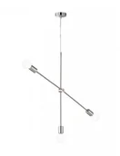 Lampy sufitowe - Wofi SARA Lampa Wisząca Nikiel matowy Chrom 3-punktowe Nowoczesny Obszar wewnętrzny SARA Czas dostawy od 2-3 tygodni 6365.03.54.8000 - miniaturka - grafika 1