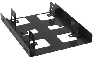 Sharkoon Adapter 3.5cala na 2x 2.5cala Czarny 4044951013586 - Obudowy i kieszenie na dyski twarde - miniaturka - grafika 2