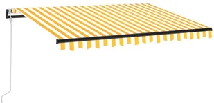 VidaXL Lumarko Automatycznie zwijana markiza, LED i czujnik wiatru, 350x250 cm! 3069093 VidaXL - Markizy - miniaturka - grafika 17