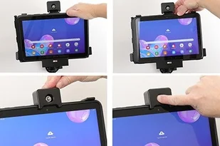 Brodit AB Uchwyt aktywny do instalacji na stałe z blokadą na kluczyk do Samsung Galaxy Tab Active Pro T540/T545/T547/T547U w oryginalnym futerale 736149 - Akcesoria do tabletów i e-booków - miniaturka - grafika 4
