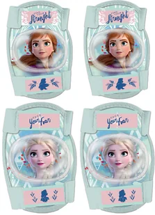 4x Ochraniacz Na Kolana Łokcie Osłona Frozen Elsa - Ochraniacze - miniaturka - grafika 2