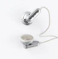 Słuchawki - LG SGEY0005561 Szary - miniaturka - grafika 1