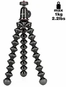 Akcesoria do statywów - Joby JB01503-BWW GorillaPod 1K Kit Statyw Kompaktowy z Głowicą Kulową, 26cm Czarny JB01503 - miniaturka - grafika 1