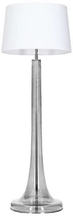 4concepts LAMPA podłogowa ZURICH TRANSPARENT BLACK L213282258 abażurowa OPRAWA stojąca do salonu czarna przydymiona L213282258 - Lampy stojące - miniaturka - grafika 3