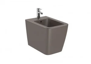 Roca Inspira Square bidet stojący Cafe A357537660 - Bidety - miniaturka - grafika 2