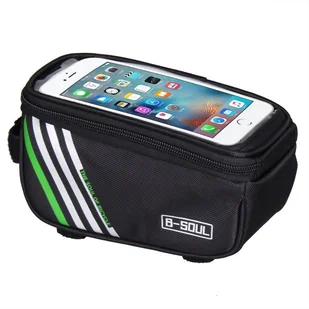 B-Soul Sakwa B-Soul na ramę czarna 133582 - Sakwy rowerowe - miniaturka - grafika 3