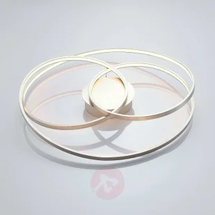 LINDBY Lindby Ronka lampa sufitowa LED, nikiel satynowany - Lampy sufitowe - miniaturka - grafika 5