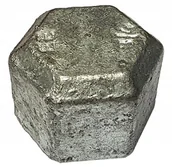 Rury - Zaślepka Ocynkowana 6/4 Cala Gwint Wewnętrzny - miniaturka - grafika 1