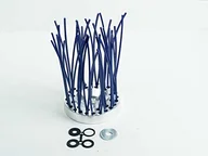 Akcesoria do kos i kosiarek - Ratioparts 6-708 OCTO Pro szczotka do chwastów, średnica otworu 25,4 mm, 18 nici, szczotka do czyszczenia chwastów, niebieska - miniaturka - grafika 1