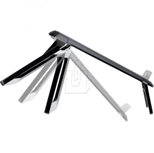 Fellowes Podstawa pod laptop Quick Lift I-spire czarna 8212001 - Podnóżki, podpórki, podkładki - miniaturka - grafika 2