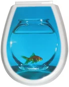 Deski sedesowe - Bisk Deska sedesowa Lilia foto ryba - miniaturka - grafika 1