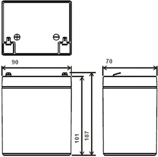 MW POWER AKUMULATOR 12V/5AH-MWS MW POWER 12V/5AH-MWS - Akumulatory do elektronarzędzi - miniaturka - grafika 4