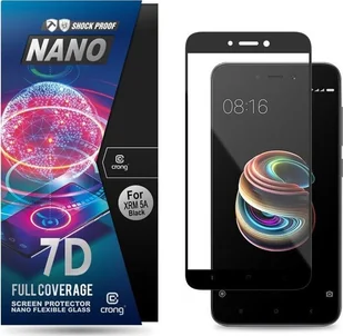 Xiaomi Crong Crong 7D Nano Flexible Glass Szkło Hybrydowe 9H Na Cały Ekran Redmi 5A CRG-7DNANO-XR5A - Szkła hartowane na telefon - miniaturka - grafika 2