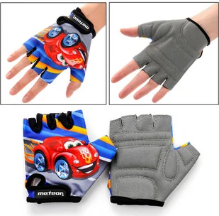 Meteor Dziecięce rękawiczki rowerowe Kids Auto - Akcesoria rowerowe - miniaturka - grafika 5