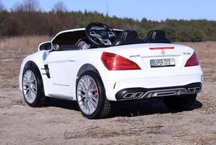 Super-Toys   MERCEDES SL65 AMG PILOT, WOLNY START, WALIZKA DO AKUMULATORA , MP4 /XMX602 XMX-602-CZARNY-PL - Pojazdy elektryczne dla dzieci - miniaturka - grafika 10