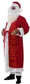 Stroje karnawałowe - Strojemikolaja.pl Strój płaszcz Mikołaja z polaru - komplet 5 elementów - miniaturka - grafika 1