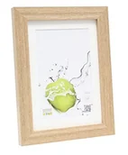 Ramki na zdjęcia - Deknudt Ramka na zdjęcia 40 X 60 z drewna naturalny Basic, kolor dąb z pptt, drewno (MDF)  zamawiany rozmiar = rozmiar ramki cena za sztukę S66KH1P1_40, 0x60, 0 - miniaturka - grafika 1