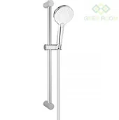 Zestawy prysznicowe - Oltens Oltens Driva EasyClick Alling 60 zestaw prysznicowy chrom/biały 36001110 - miniaturka - grafika 1