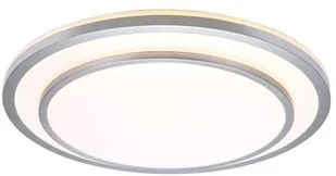 Brilliant Luciano HK18381S21 plafon lampa sufitowa 1x12W LED srebrny/biały - Lampy sufitowe Brilliant Luciano HK18381S21 plafon lampa sufitowa 1x12W LED srebrny/biały - Lampy sufitowe - miniaturka - grafika 2