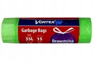Worki na śmieci - Vortex Worki na śmieci 35l 15 szt - miniaturka - grafika 1