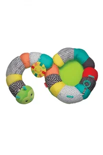 Infantino Rozkładana gąsienica - poduszka 6O37GE 6O37GE SAM One size - Zabawki interaktywne dla dzieci - miniaturka - grafika 3