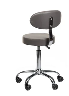 Beauty System Taboret kosmetyczny z opar. BD-9934 szary BSBD-9934/GREY - Krzesła i taborety kosmetyczne - miniaturka - grafika 3