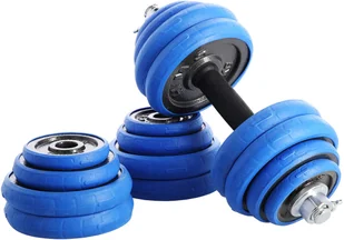 HMS Sztangielki gumowane SGG30 BAR 30kg - HMS 1009615 - Sztangi - miniaturka - grafika 9