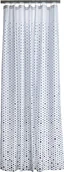 Zasłony prysznicowe - Zone Denmark Zasłona prysznicowa Drop niebiesko-biała 330302 - miniaturka - grafika 1