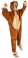 Maskotki i pluszaki - Boland Boland 10103455 kostium dziecięcy miś pluszowy maks. 1,40 m, brązowy, 140 cm CS850113 - miniaturka - grafika 1