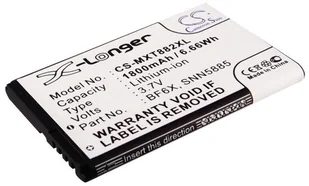 Cameron Sino Motorola XT882 / BF6X 1800mAh 6.66Wh Li-Ion 3.7V CS-MXT882XL - Baterie do telefonów - miniaturka - grafika 2