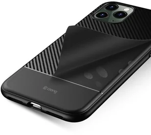Prestige Crong Crong Carbon Cover Etui iPhone 11 Pro Max czarny) 10_15165 - Etui i futerały do telefonów - miniaturka - grafika 5