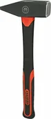 Młotki - KS Tools 142.1404 młotek ślusarski z trzonkiem z włókna szklanego, 1500 g - miniaturka - grafika 1