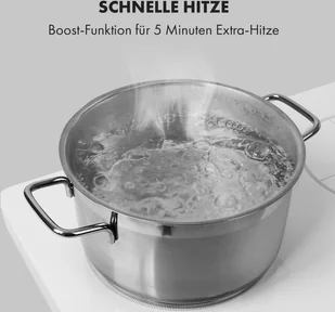 Płyta elektryczna Klarstein CP8-FutureChef-WH - Płyty elektryczne - miniaturka - grafika 4