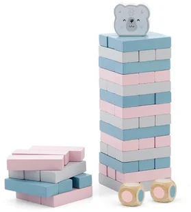 Viga Toys Drewniana gra Jenga Viga PolarB - Tablice dla dzieci - miniaturka - grafika 6