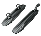 Błotniki rowerowe - Sks Steckr Adschuetzer Fat Board Zestaw -Częściowy, Czarna, M, 11363 - miniaturka - grafika 1