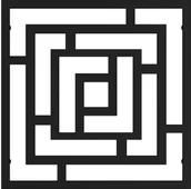 Grzejniki łazienkowe - Radox Grzejnik Łazienkowy Radox Broc  690x690mm KAT.R.BRO.W.690.690 - miniaturka - grafika 1