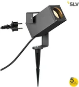 Lampy ogrodowe - Spotline SLV THEO BRACKET SP QPAR51 zewnętrzna naziemna lampa kolczasta kolor antracytowy 1004652 - miniaturka - grafika 1