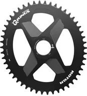 Części rowerowe - Rotor Rotor Q-Ring Zębatka rowerowa Oval 1x DM aluminium, black 52T 2021 Zębatki przednie ROCRQDMR152B - miniaturka - grafika 1