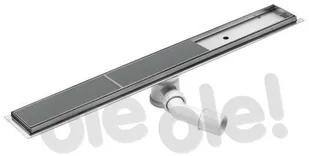 Deante Odpływ liniowy z rusztem pod płytki KOS 007A - Odpływy liniowe - miniaturka - grafika 3