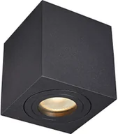 Lampy sufitowe - Zuma Line Sufitowa LAMPA downlight QUARDIP SL ACGU10-161 metalowa OPRAWA kwadratowy SPOT kostka cube łazienkowa IP44 czarna ACGU10-161 - miniaturka - grafika 1